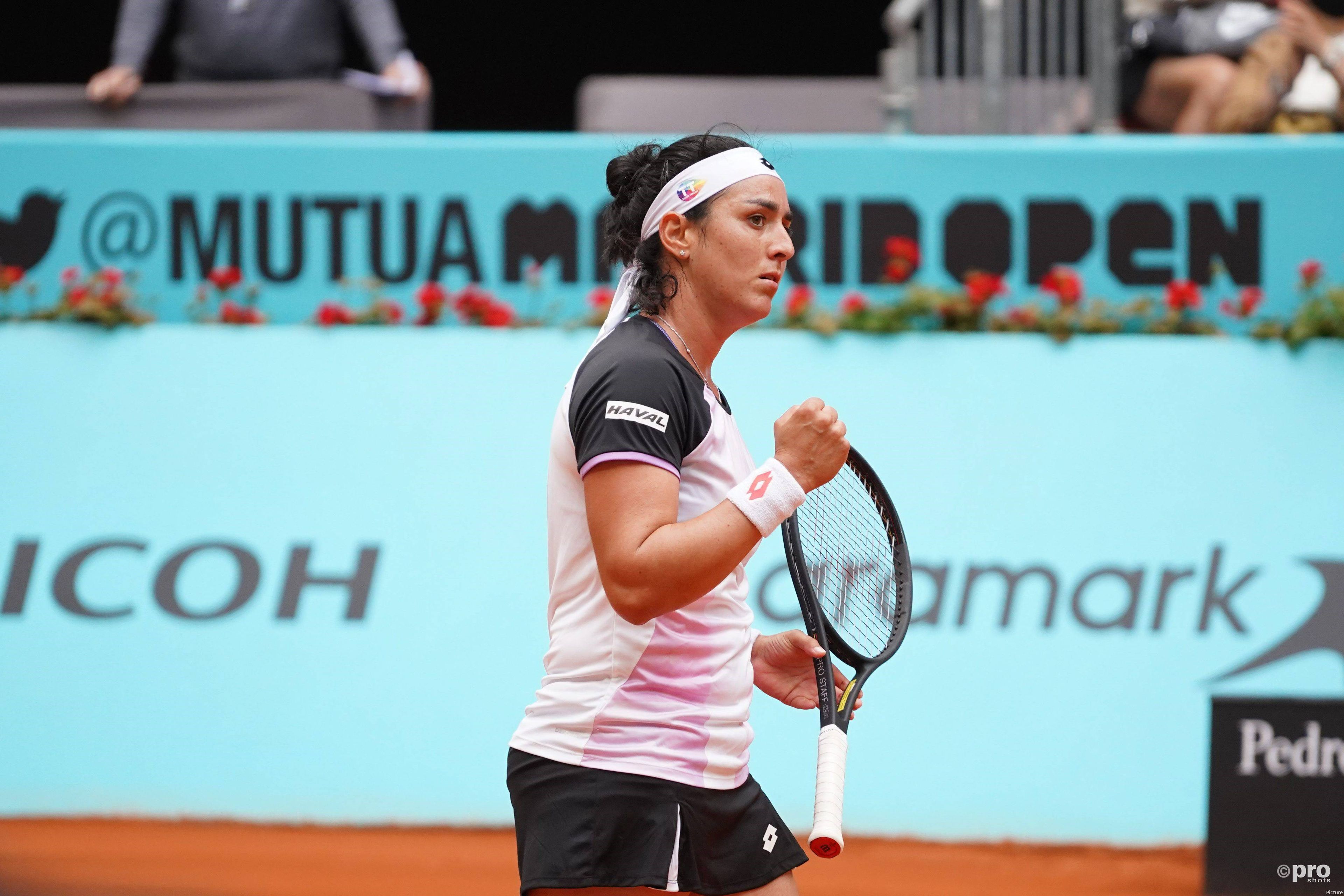 Ons Jabeur at 2022 Mutua Madrid Open